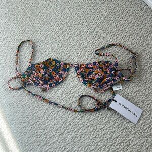 WEWOREWHAT cup bikini top! NWT